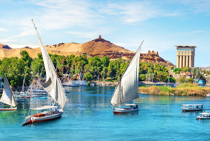 Aswan, Nile River