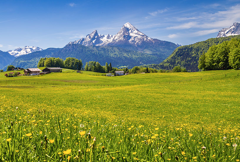 Swiss Alps, Rhone River